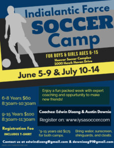 IYSA Soccer Summer Camps