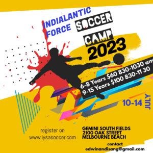 Indialantic Soccer Camp 2023